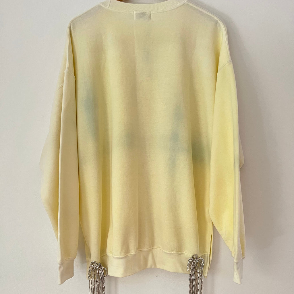 Collina Strada BNWT SIDE CURTAIN Crew Jumper Size L.