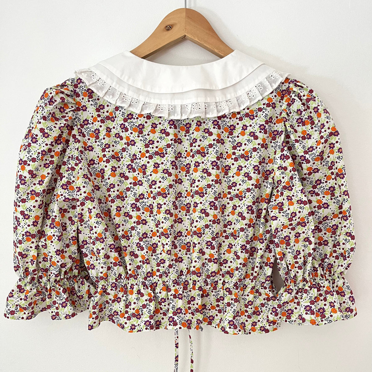 Maison Cleo ANGELE Muli Flowers Blouse Size FR36/AU8/S.