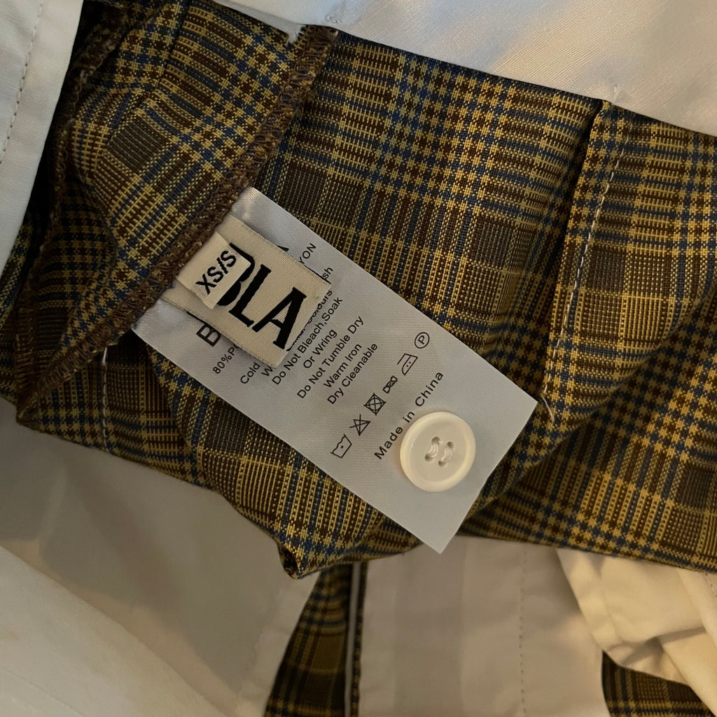 Blanca Tailored Checked Pants Size XS/S.