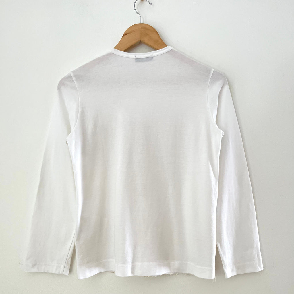 Comme Des Garcons Tricot Archive Long Sleeve Lace Blouse Size S.