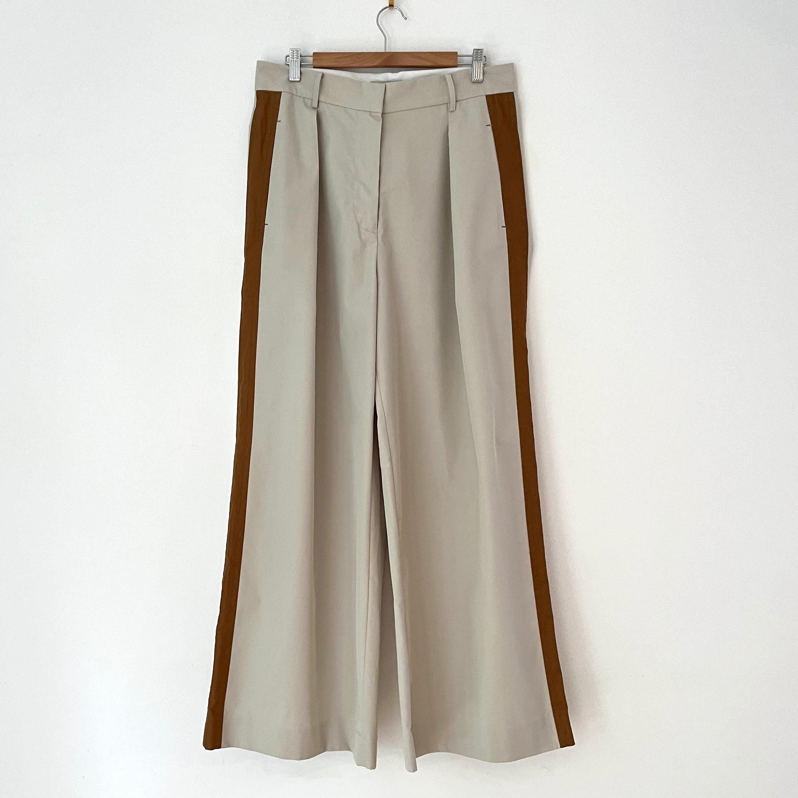 Lee Mathews PATCHWORK Trousers Size 3/AU12.