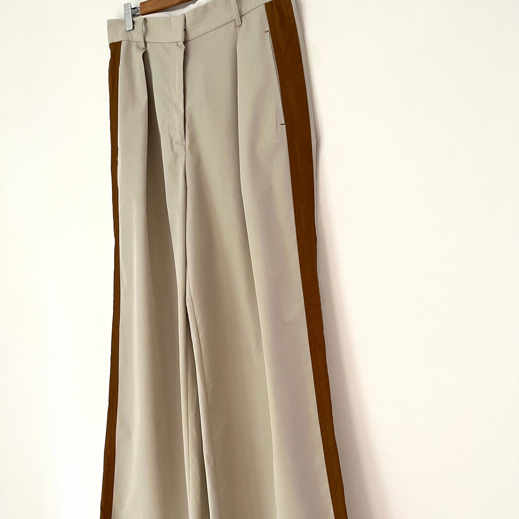 Lee Mathews PATCHWORK Trousers Size 3/AU12.