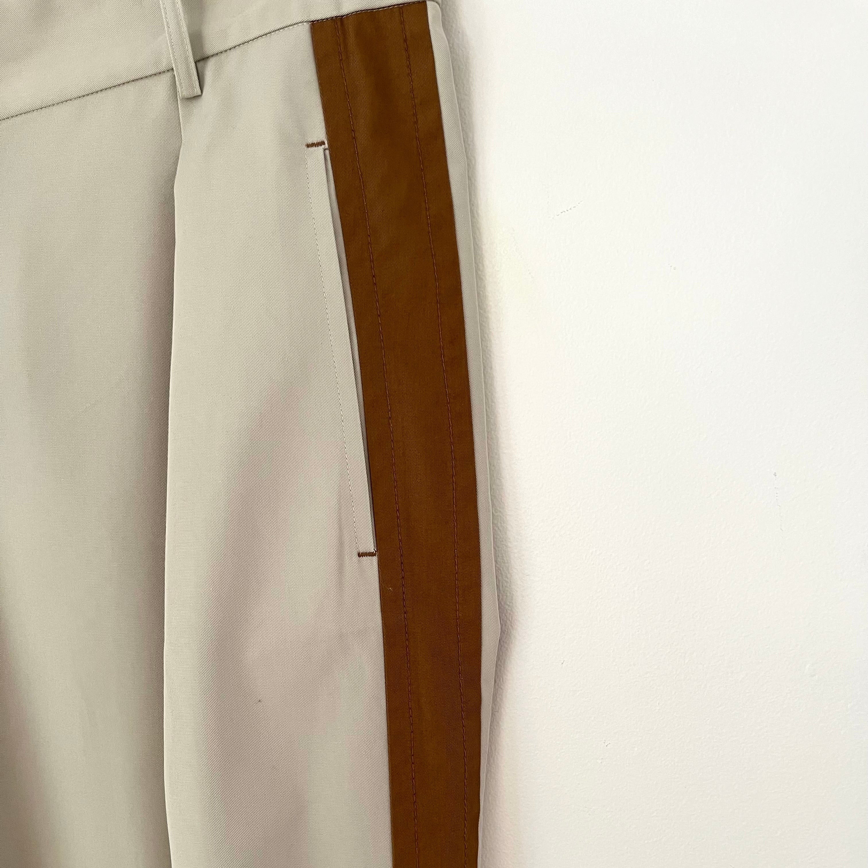 Lee Mathews PATCHWORK Trousers Size 3/AU12.