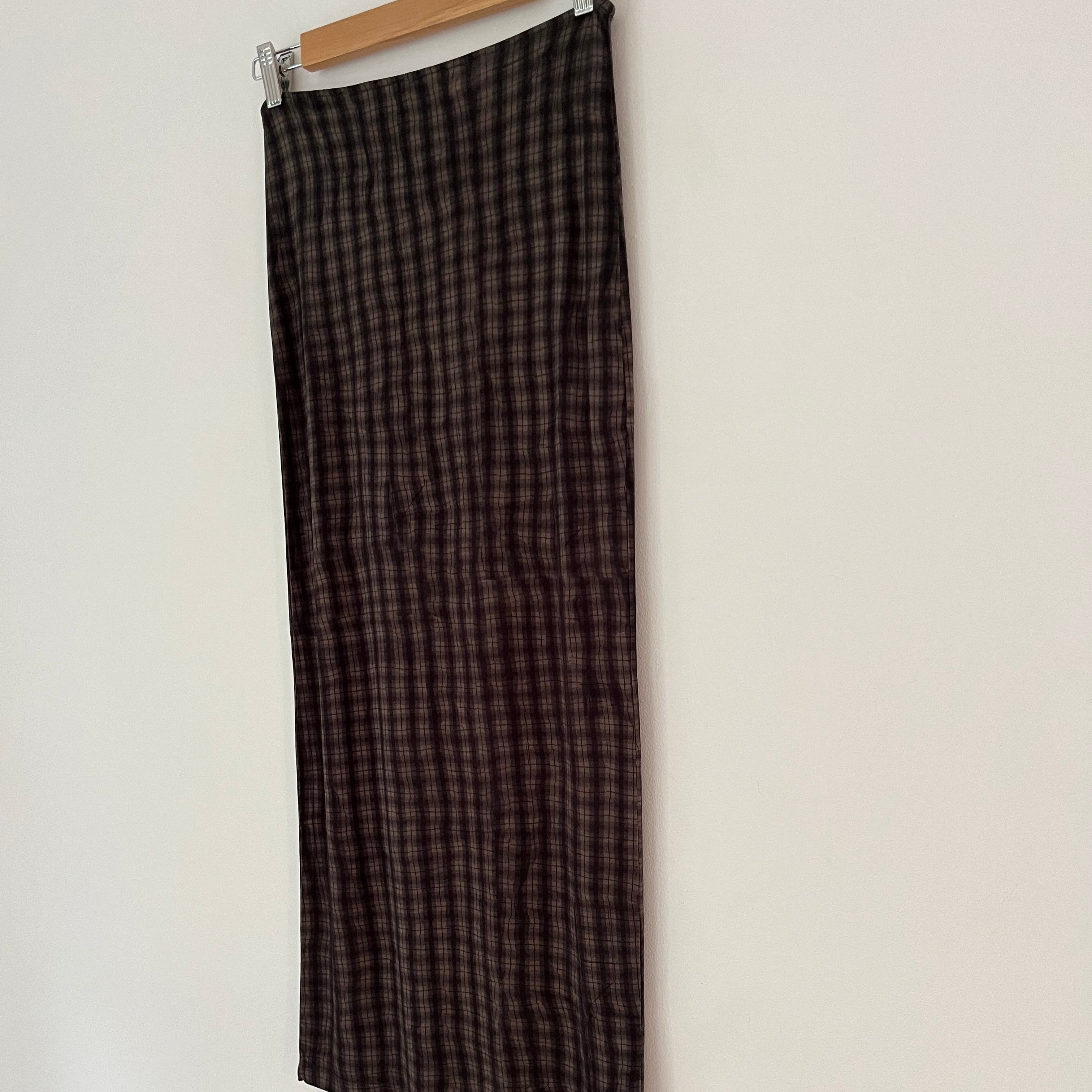 Paloma Wool BNWT RAFF Tube Skirt Dark Brown Size XS.