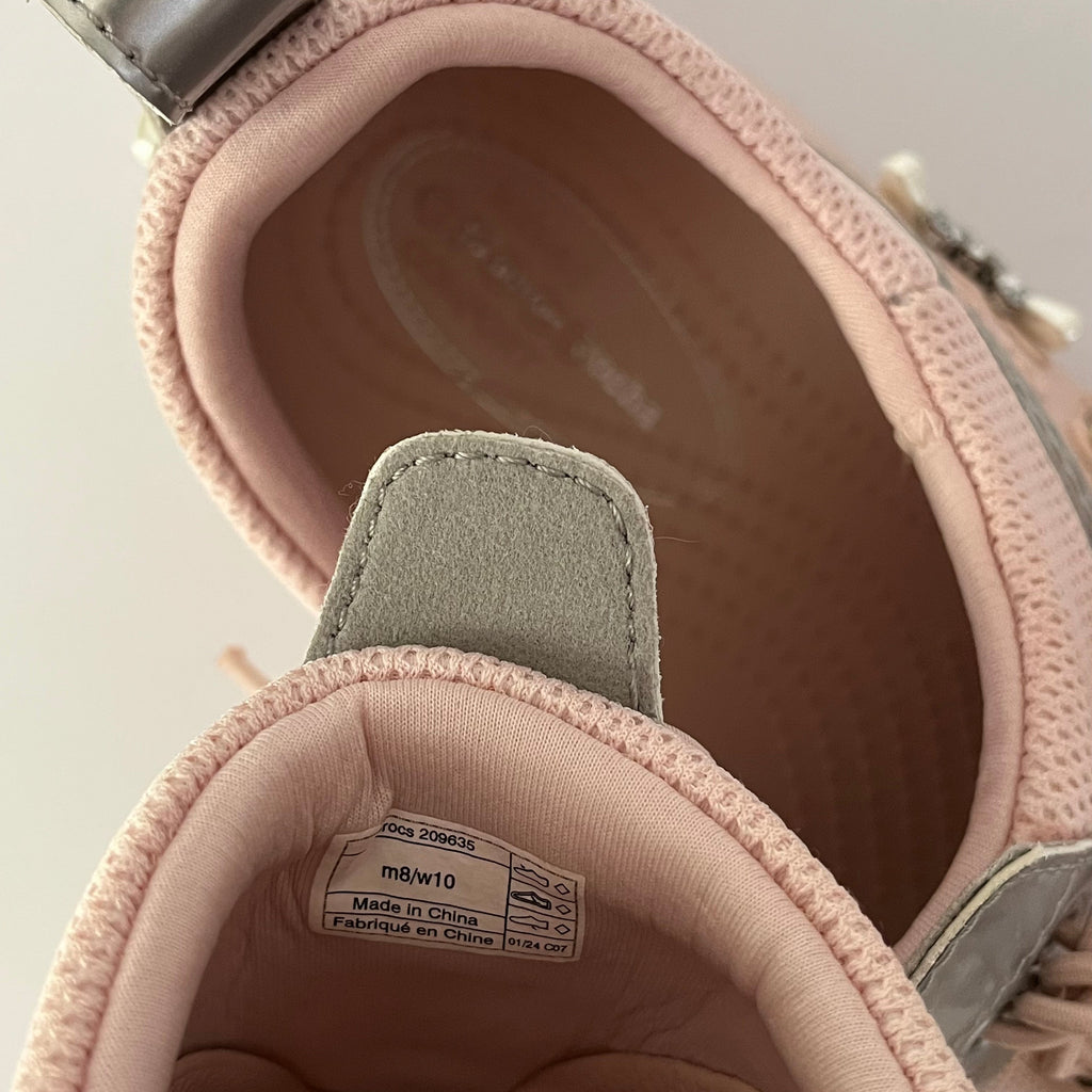 Simone Rocha x Crocs QUICK TRAIL Clogs in Quartz.