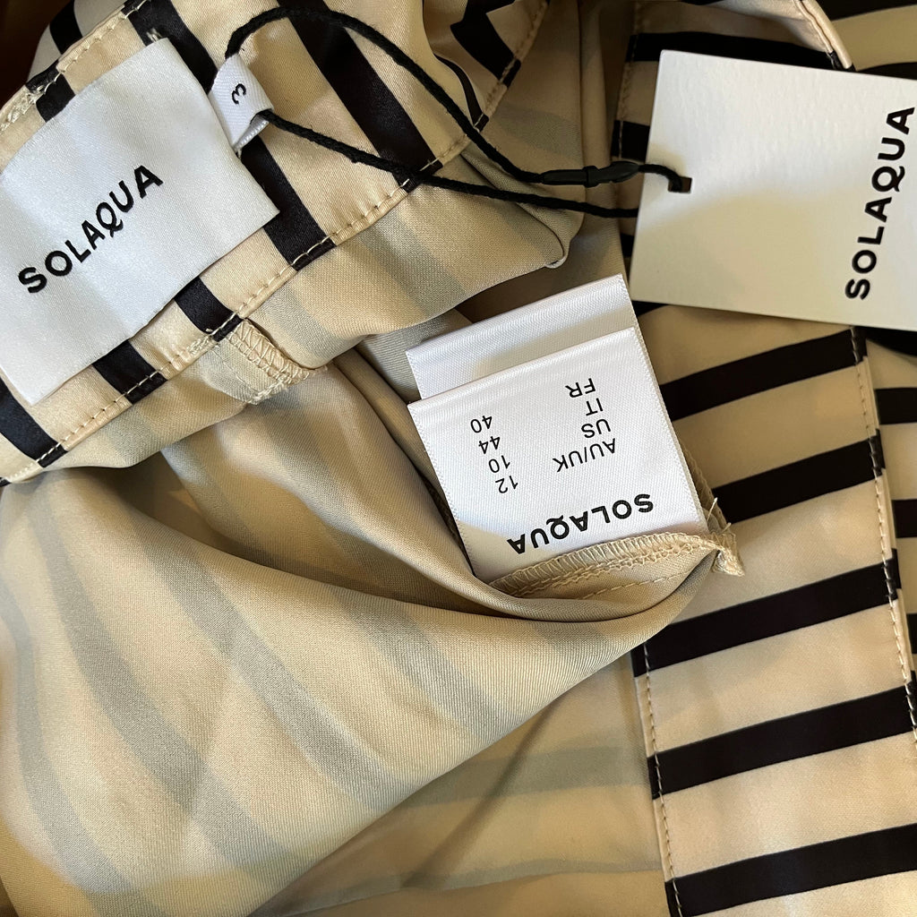 Solaqua BNWT GIO Pants in Ecru Size AU12.