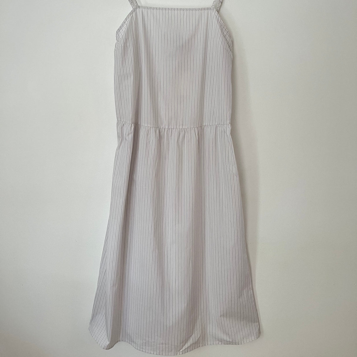 Deiji Studios BNWT PEPLUM Dress in Pacific Stripe Size M.
