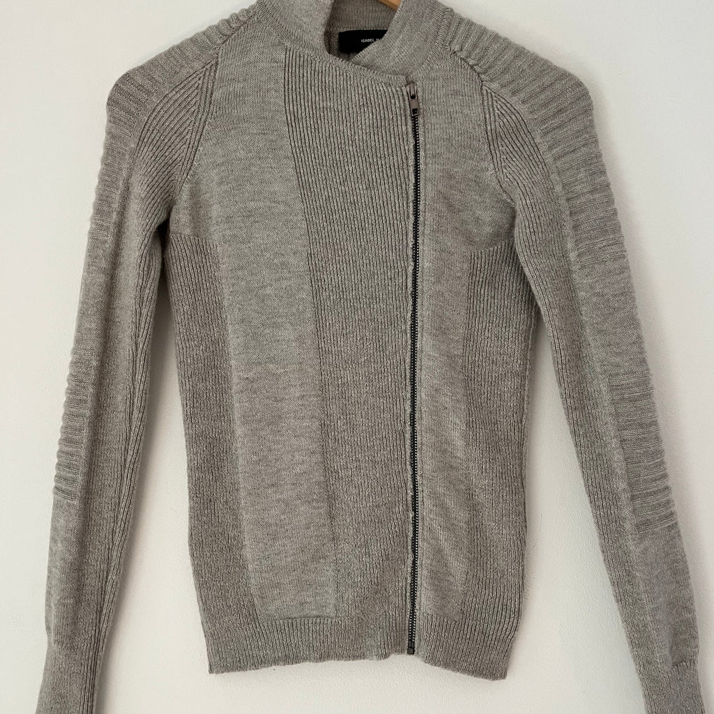 Isabel Marant No. 1501 Mohair Cardigan Size 34/AU6.