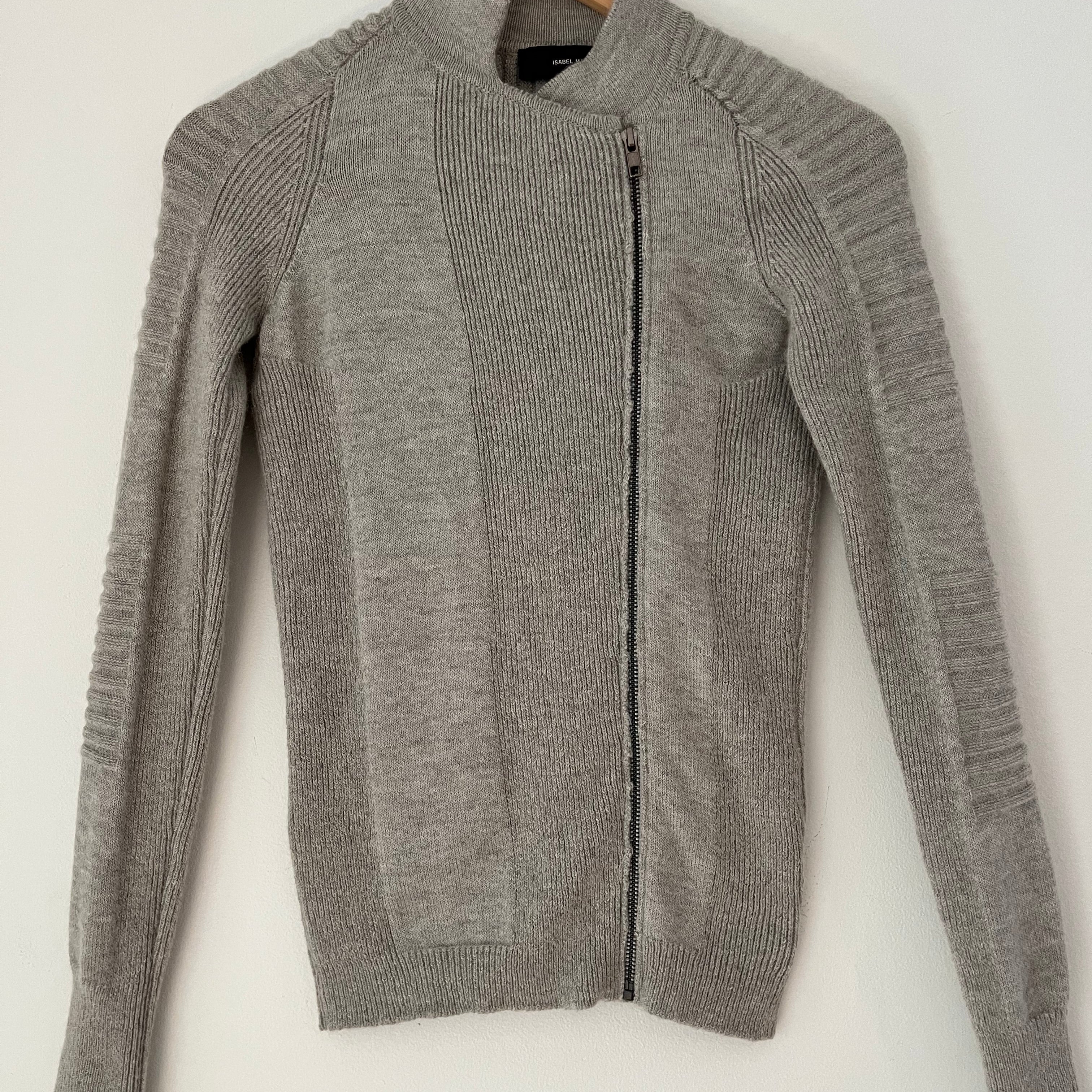 Isabel Marant No. 1501 Mohair Cardigan Size 34/AU6.