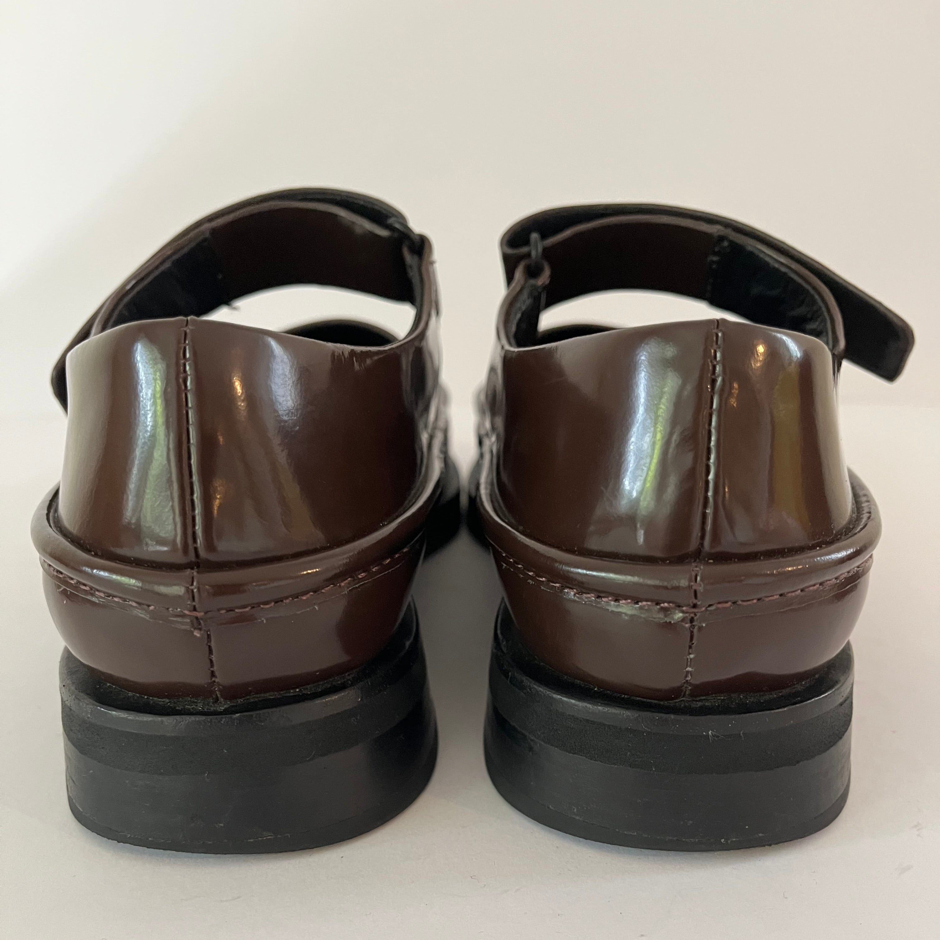 Alpha60 AYA MaryJane Shoe in Oxblood Size 37.