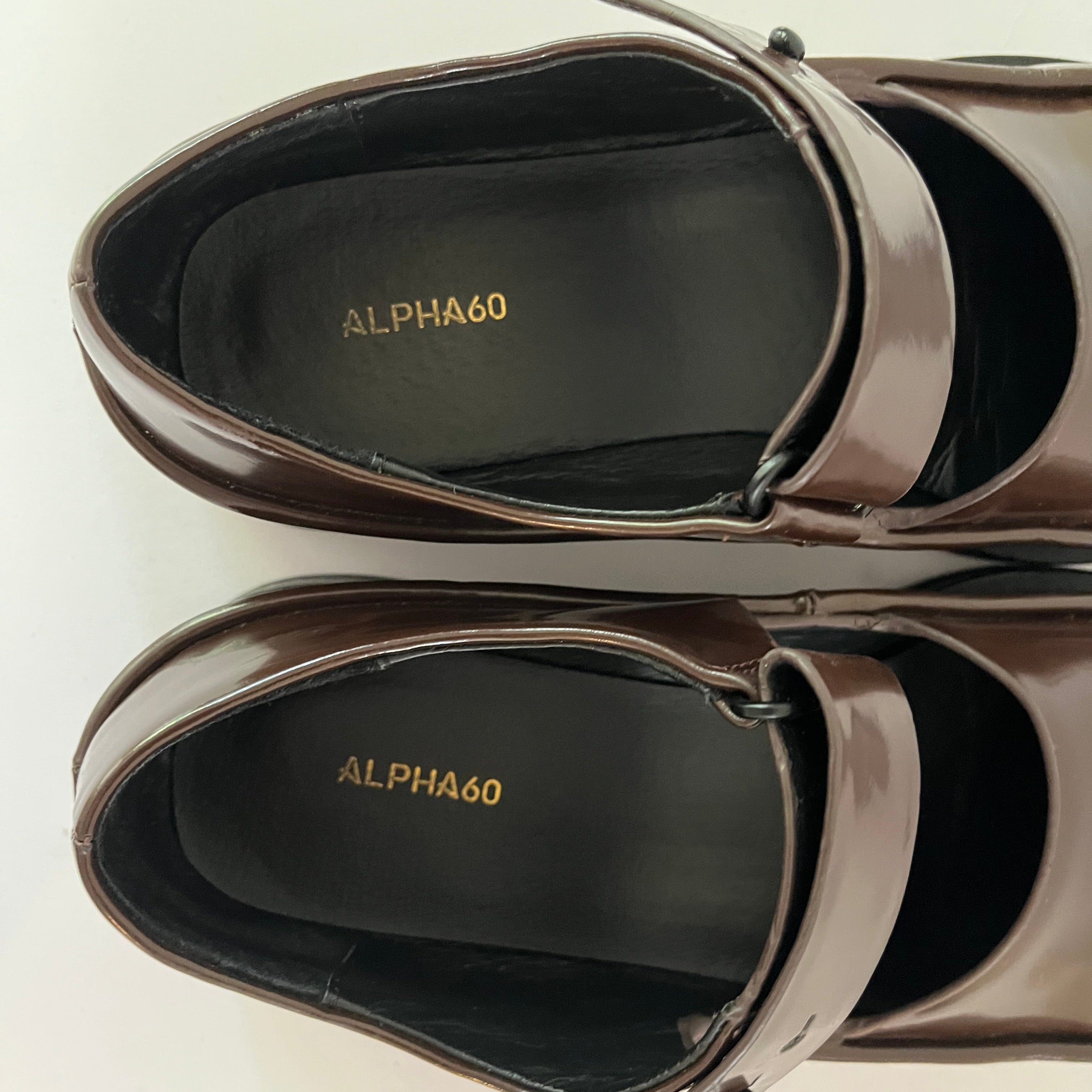 Alpha60 AYA MaryJane Shoe in Oxblood Size 37.