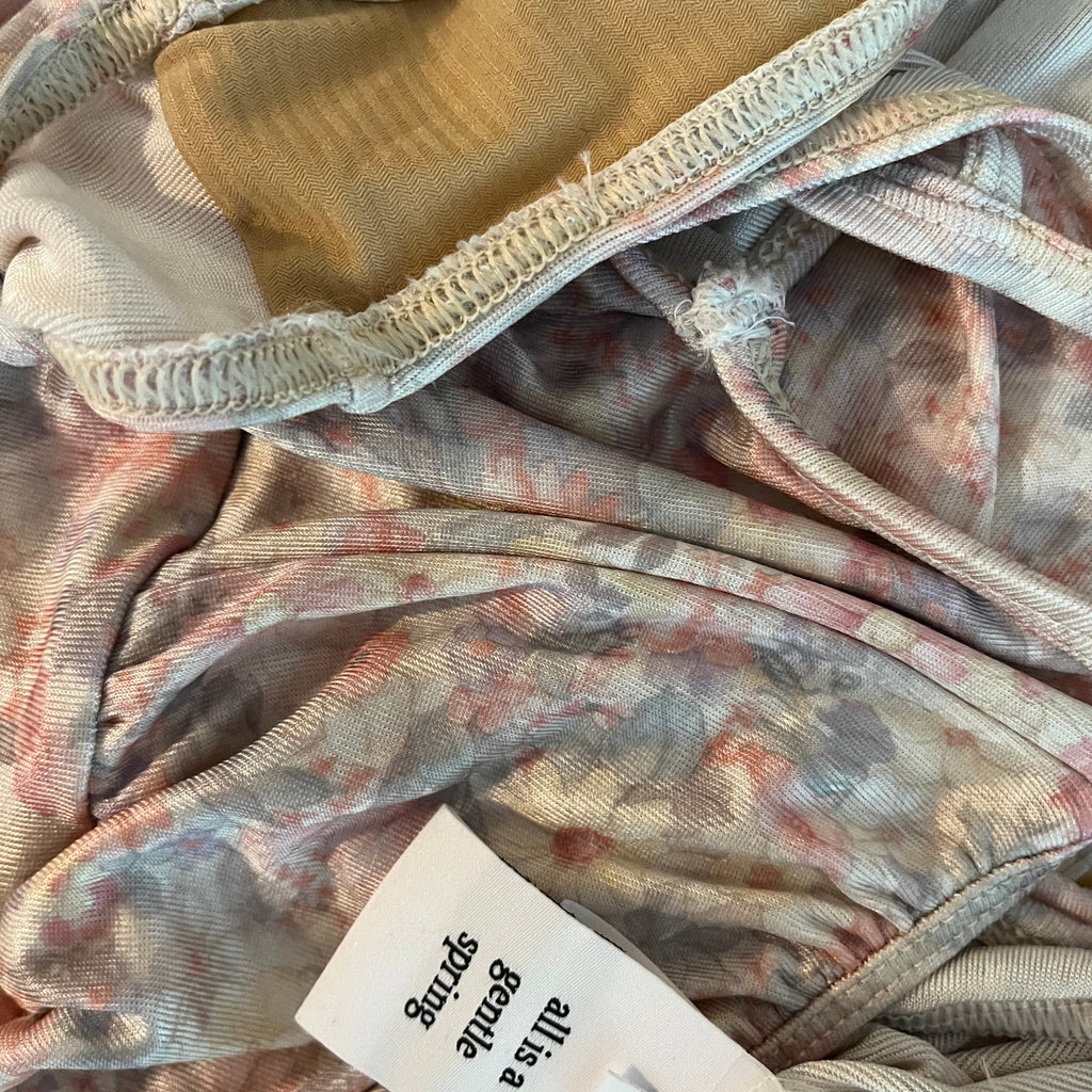 All Is A Gentle Spring Floral Leotard.