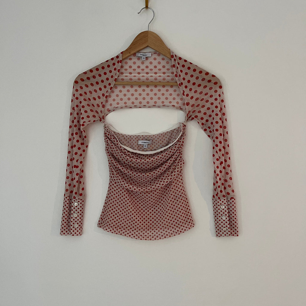 Miaou IRIS Long Sleeve Top.