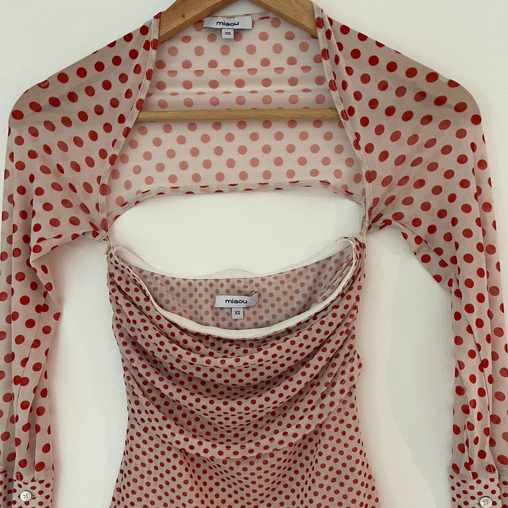 Miaou IRIS Long Sleeve Top.