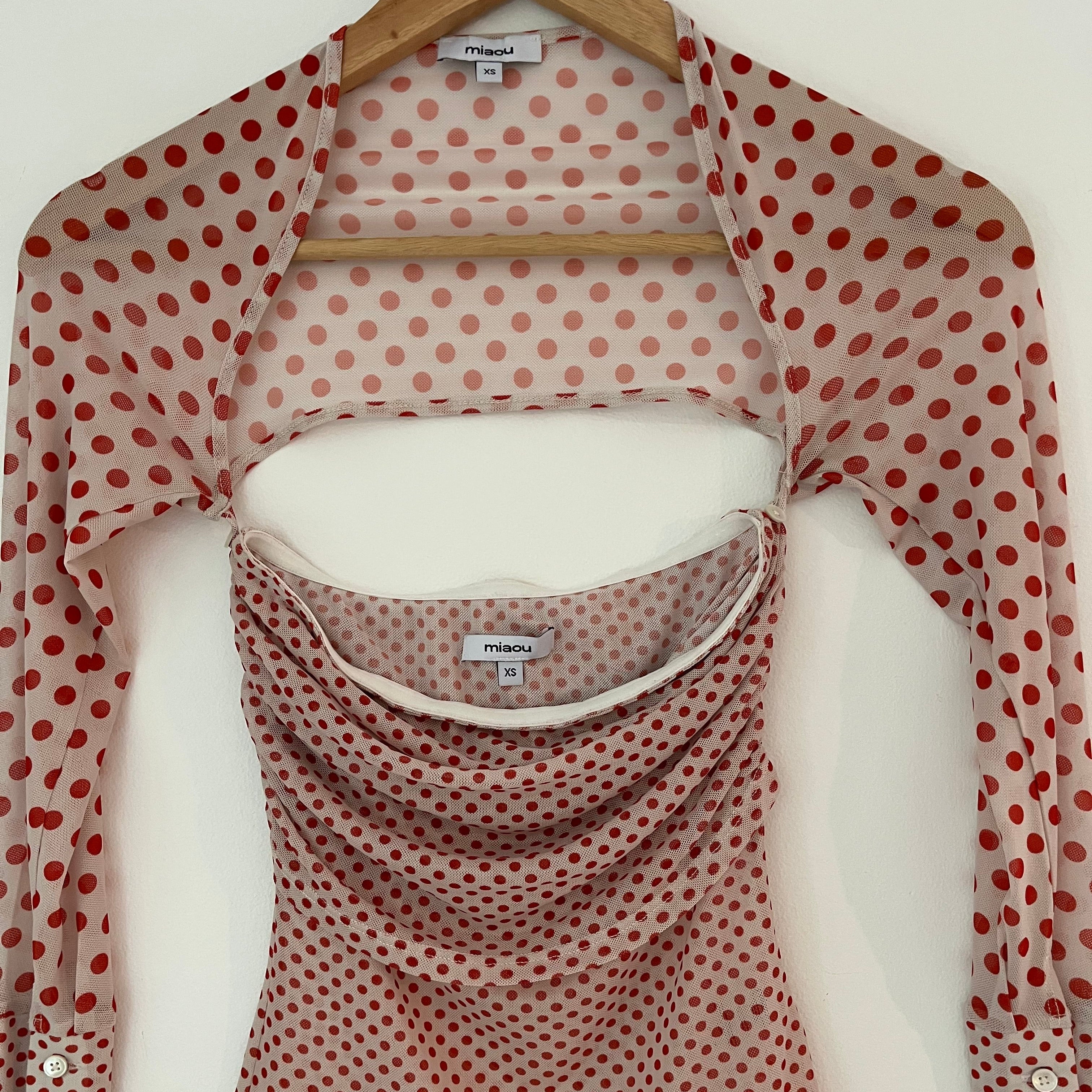 Miaou IRIS Long Sleeve Top.