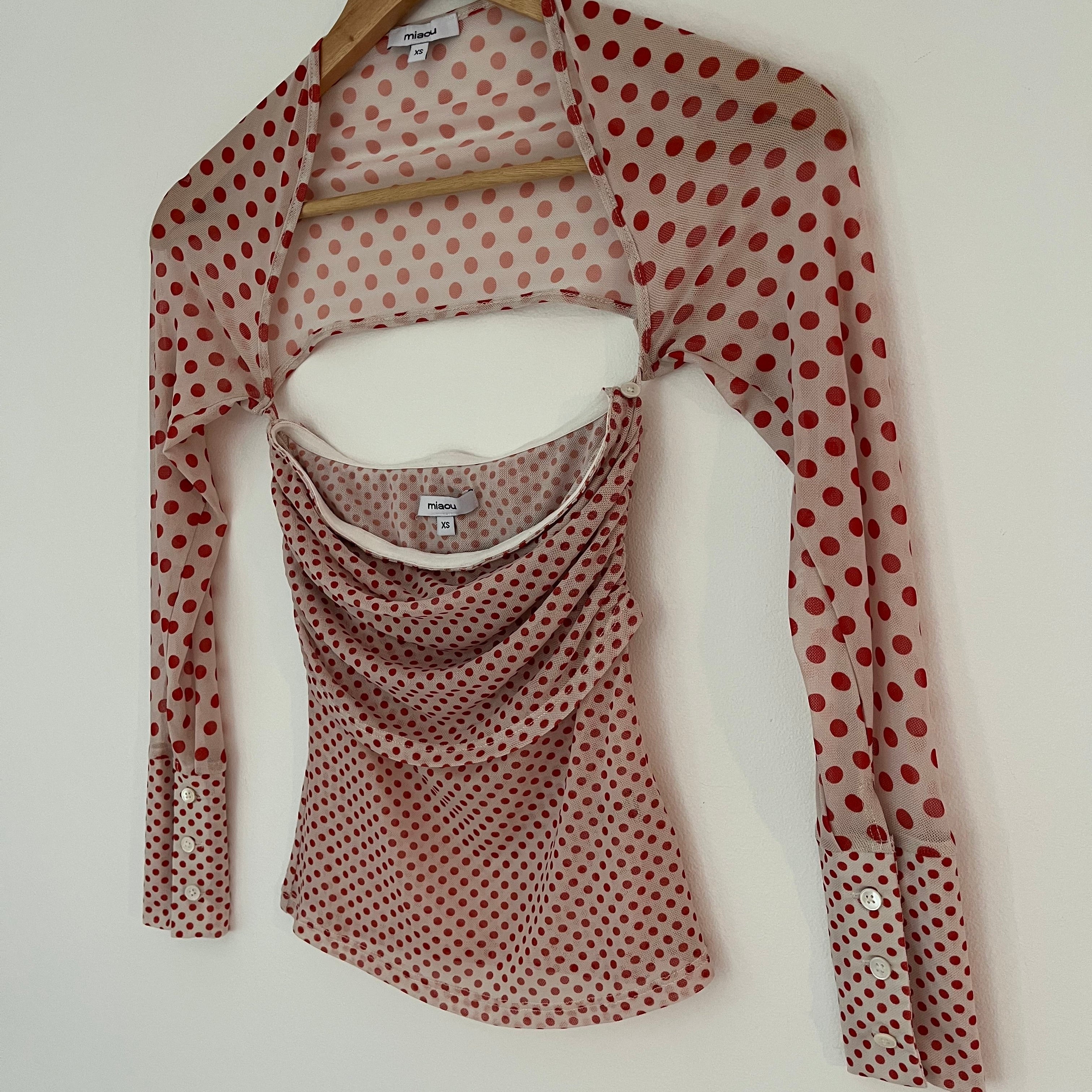 Miaou IRIS Long Sleeve Top.