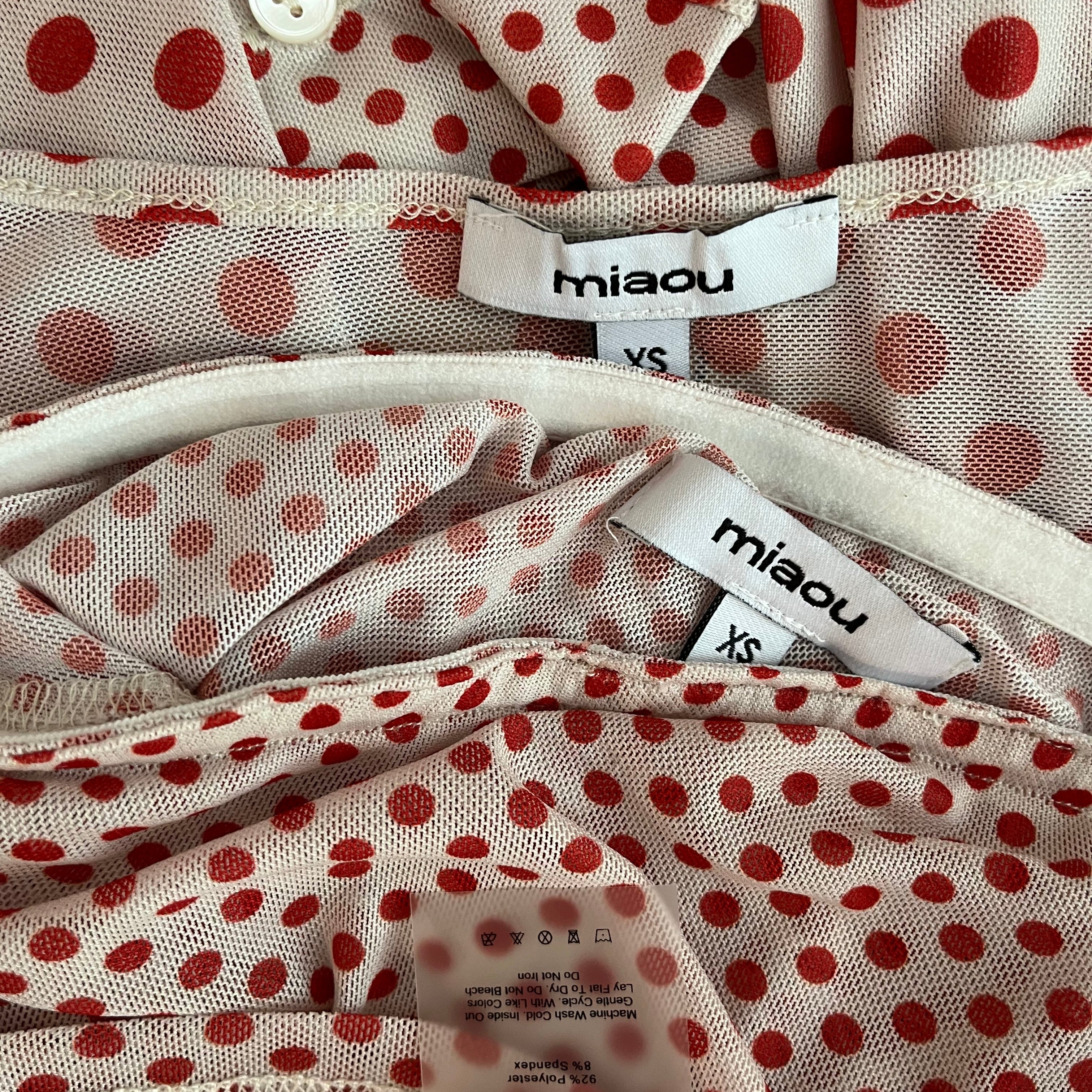 Miaou IRIS Long Sleeve Top.