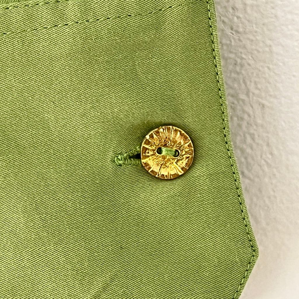 Lucy Folk MANTRA Archive Shirt in Wasabi Green Size M/L.