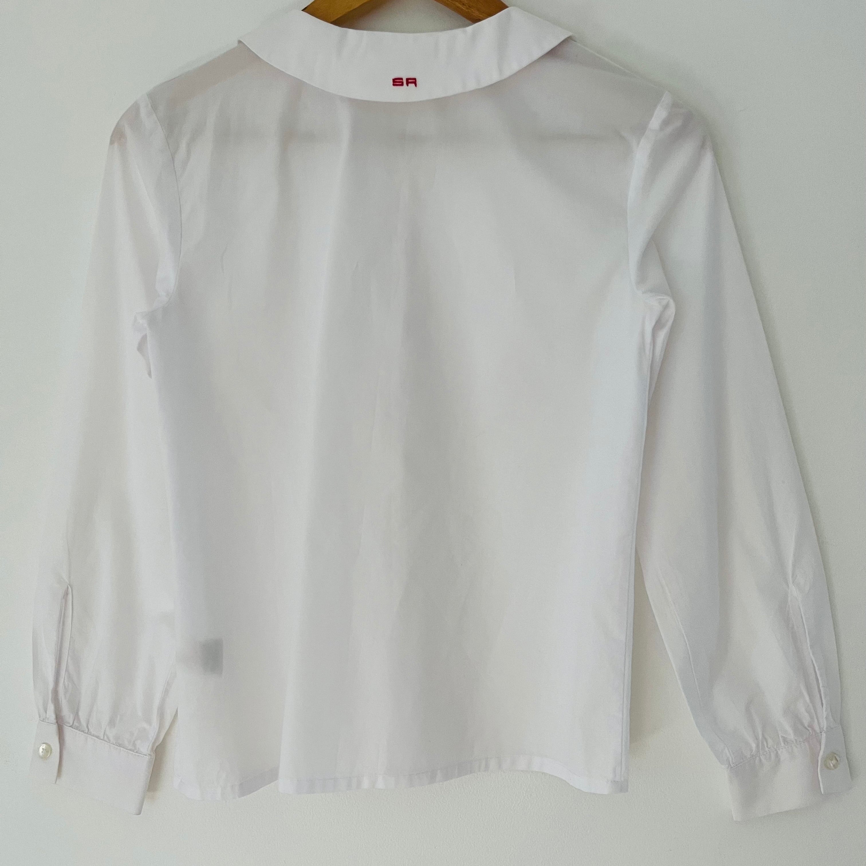 Sonia Rykiel Heart Frill Shirt Size XS.