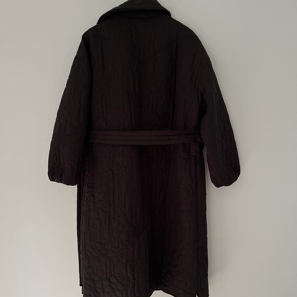 Damson Madder GILDA Longline Quilted Coat Size 12.