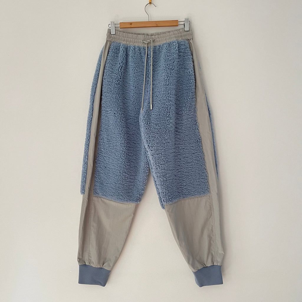 JW Anderson BNWT COLOUR BLOCK Track Pants in Light Blue Size S.