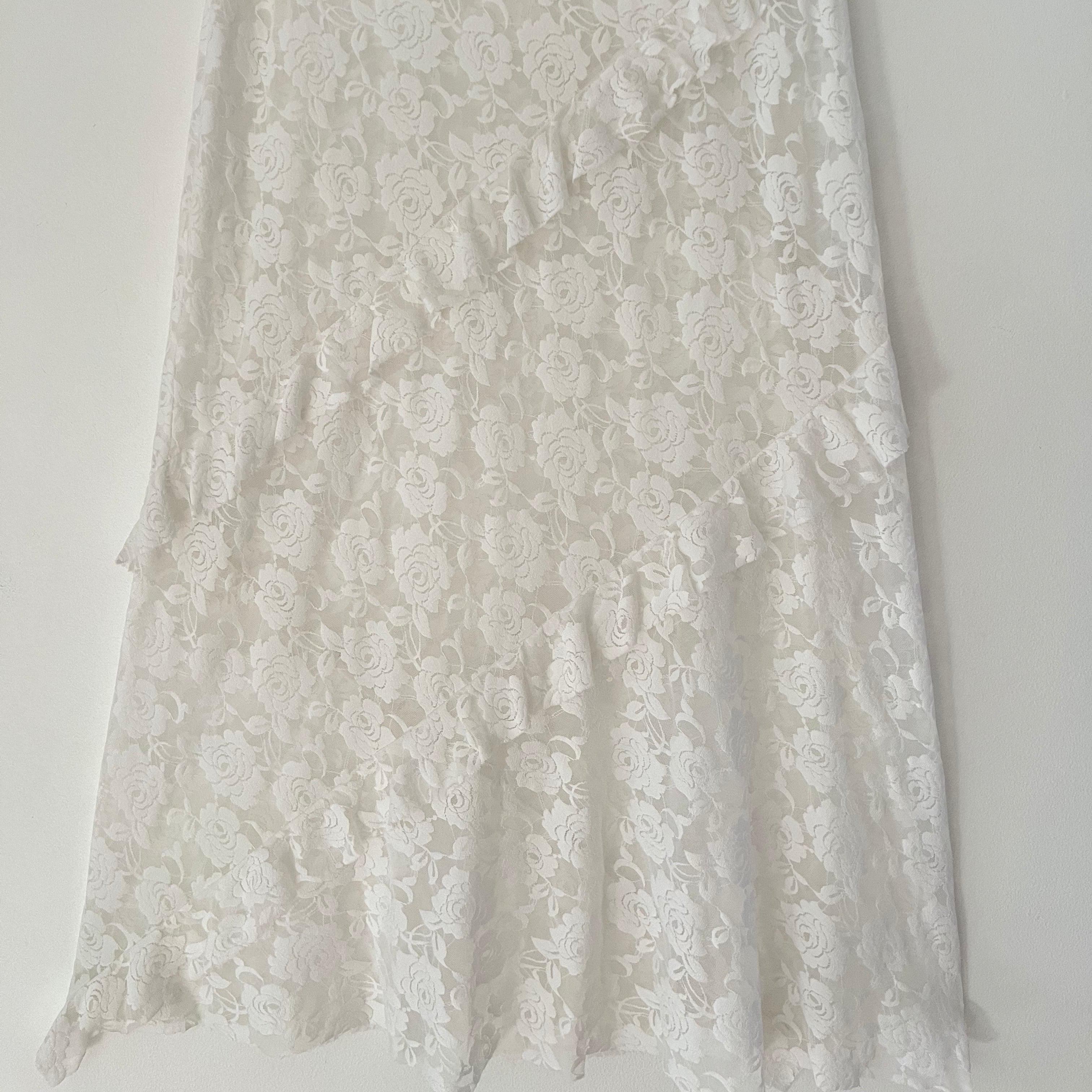 Sister Studios STARR Lace Maxi Skirt Size M/AU10.