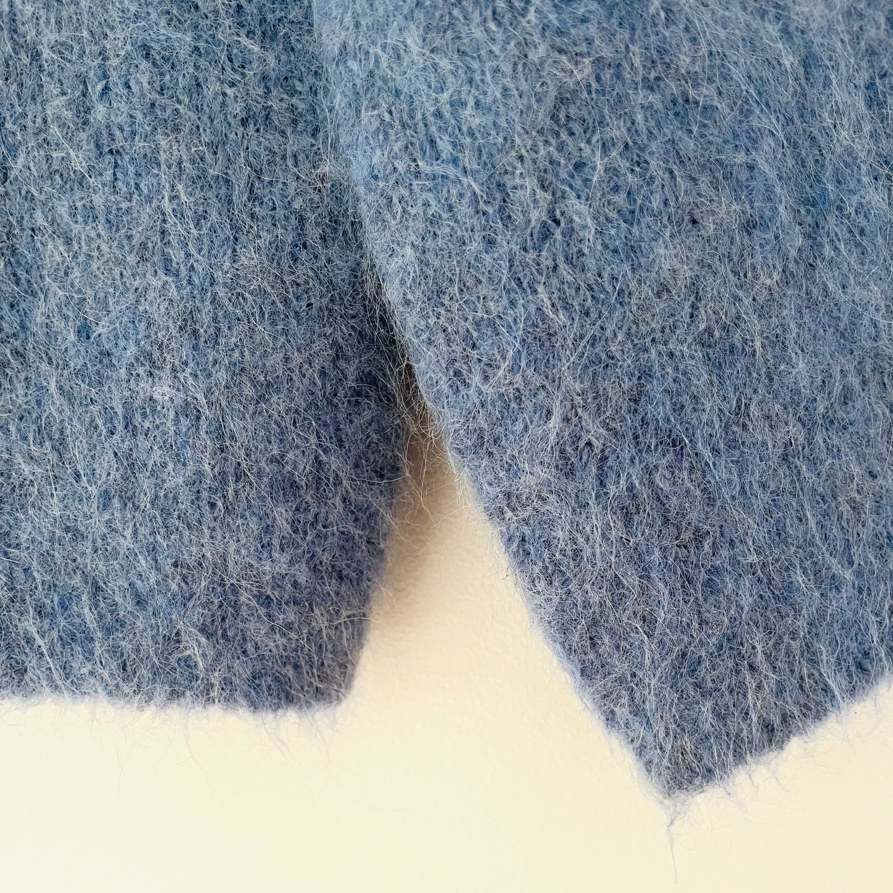 Henne Alpaca Sweater in Blue Size M/L.