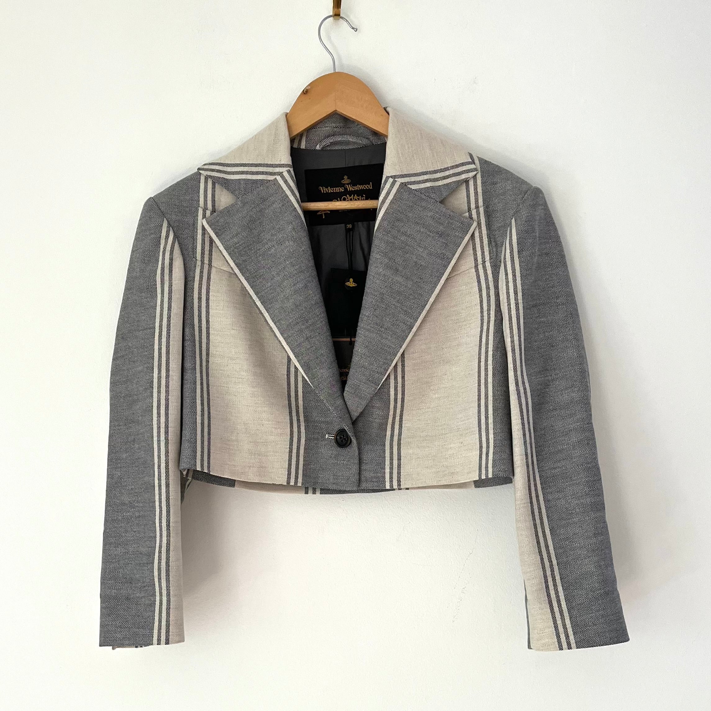 Vivienne Westwood ANGLOMANIA Cropped Jacket Size 38/XS.