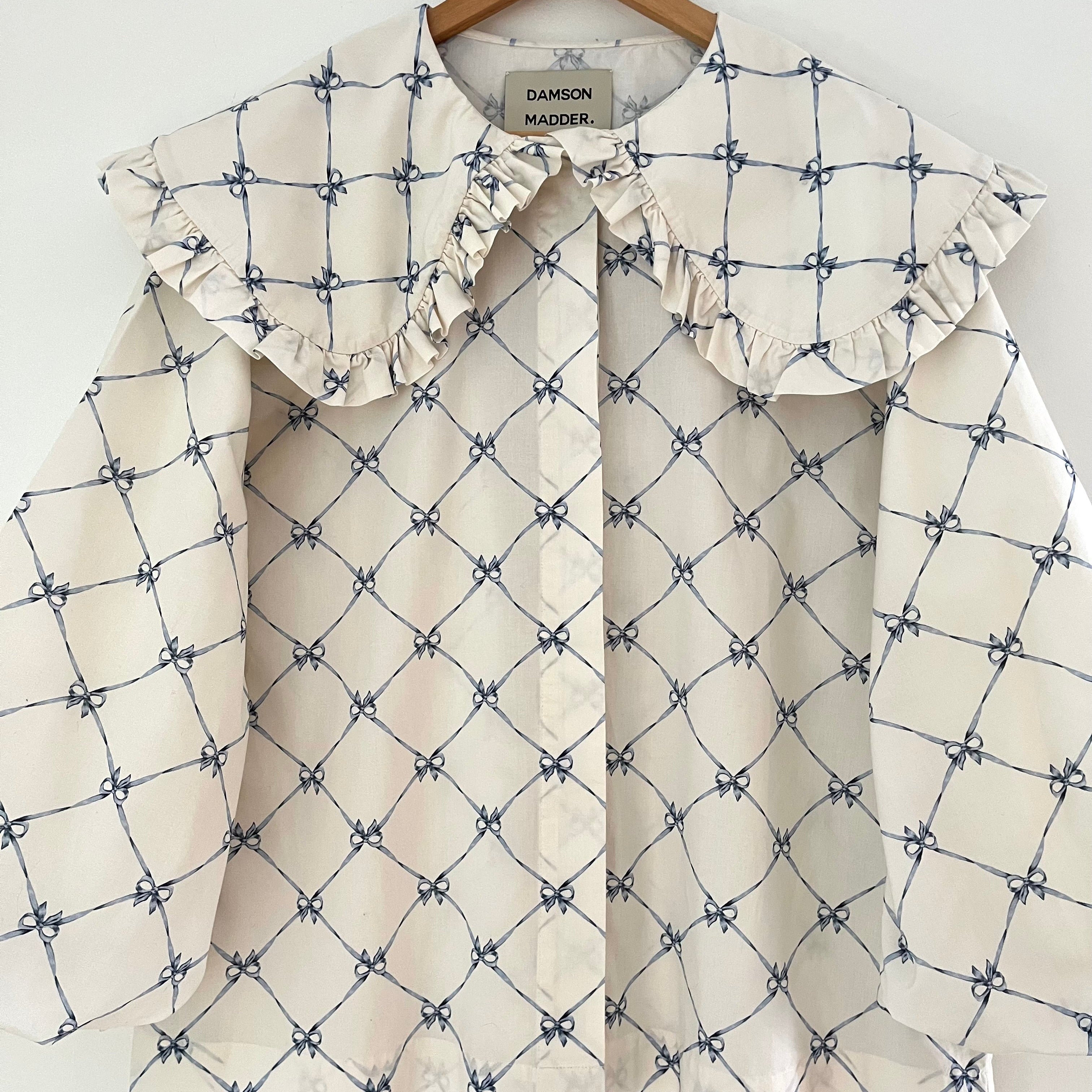 Damson Madder LOLA Blouse in Bows Size 10.
