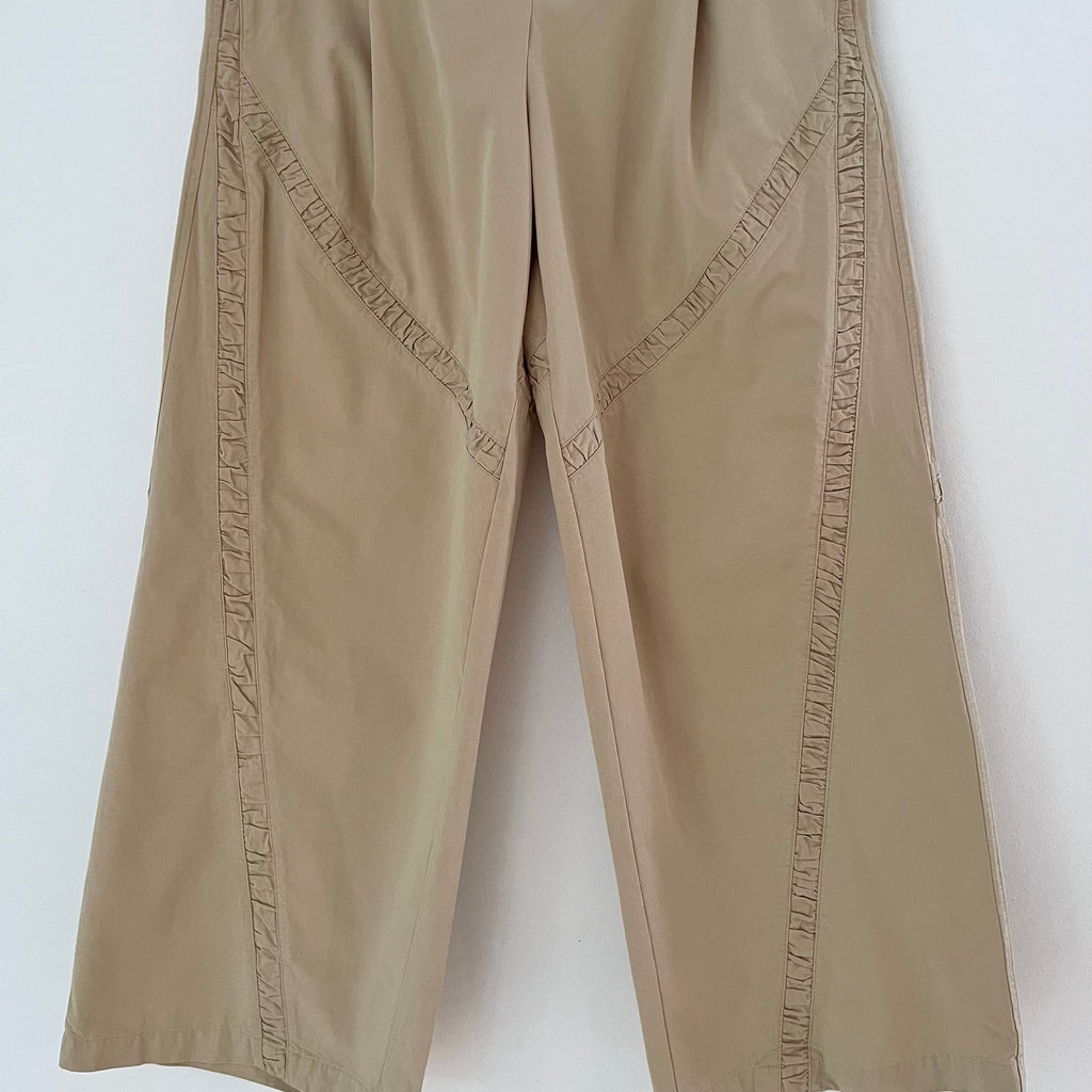 Deiji Studios CHANNEL Pants in Stone Size S.
