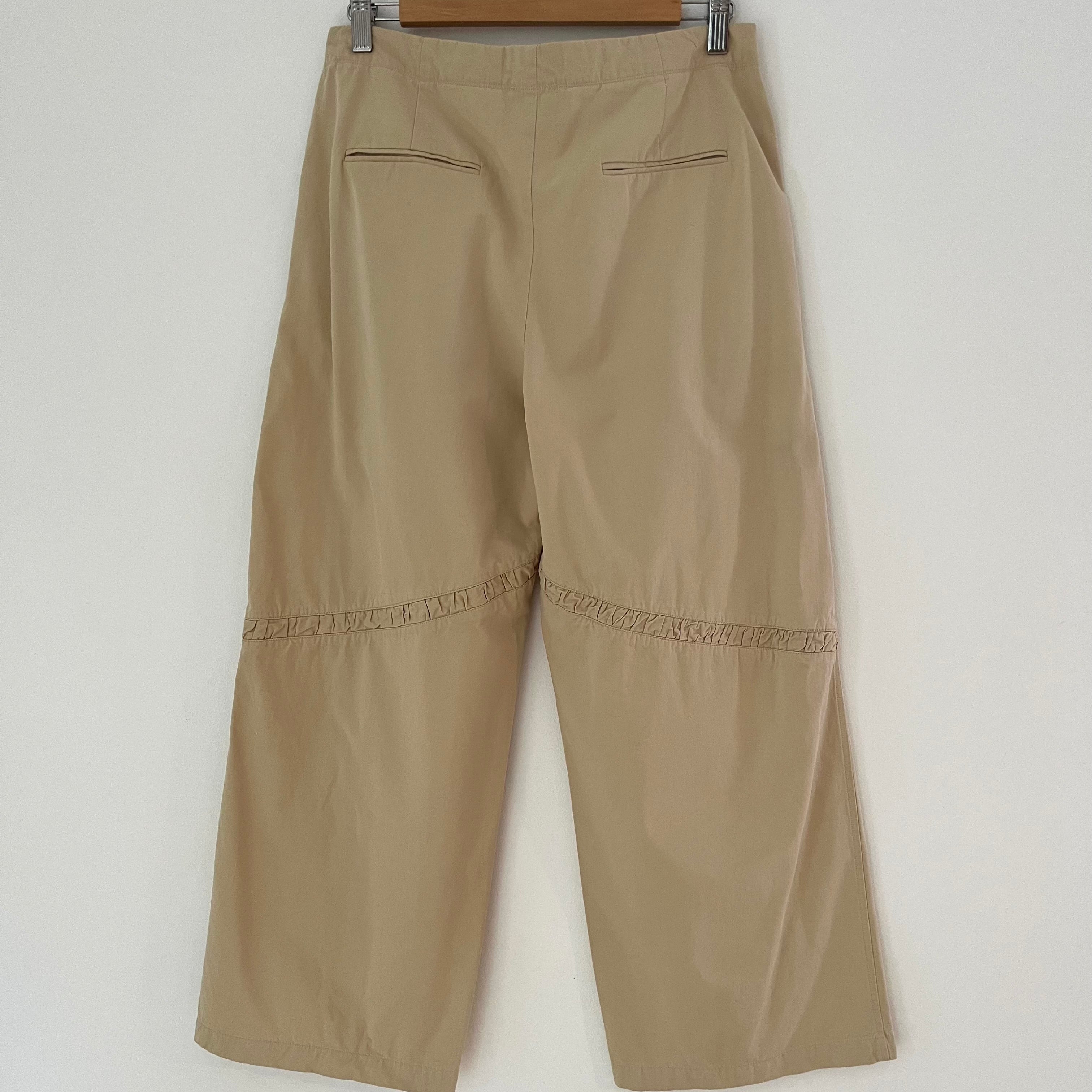 Deiji Studios CHANNEL Pants in Stone Size S.