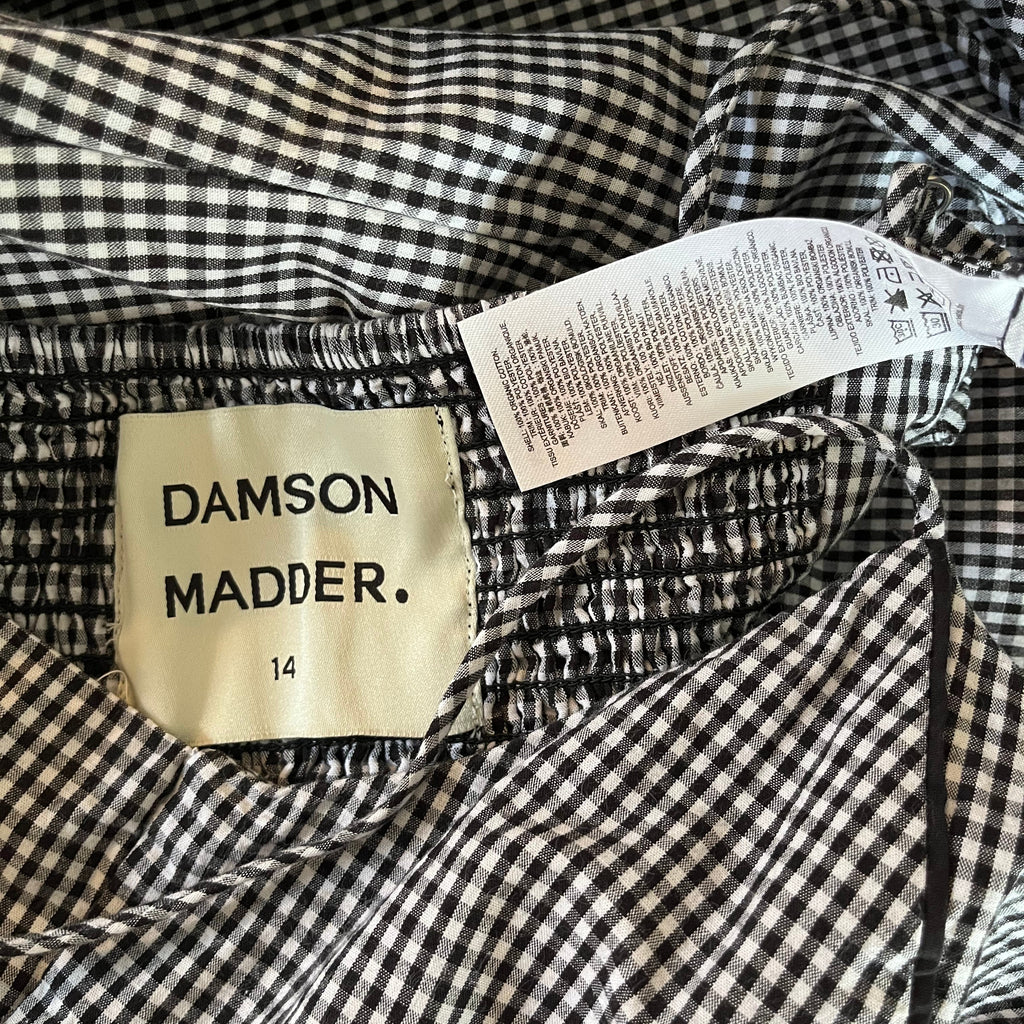 Damson Madder PERSEPHONE Midi Dress Size 14.