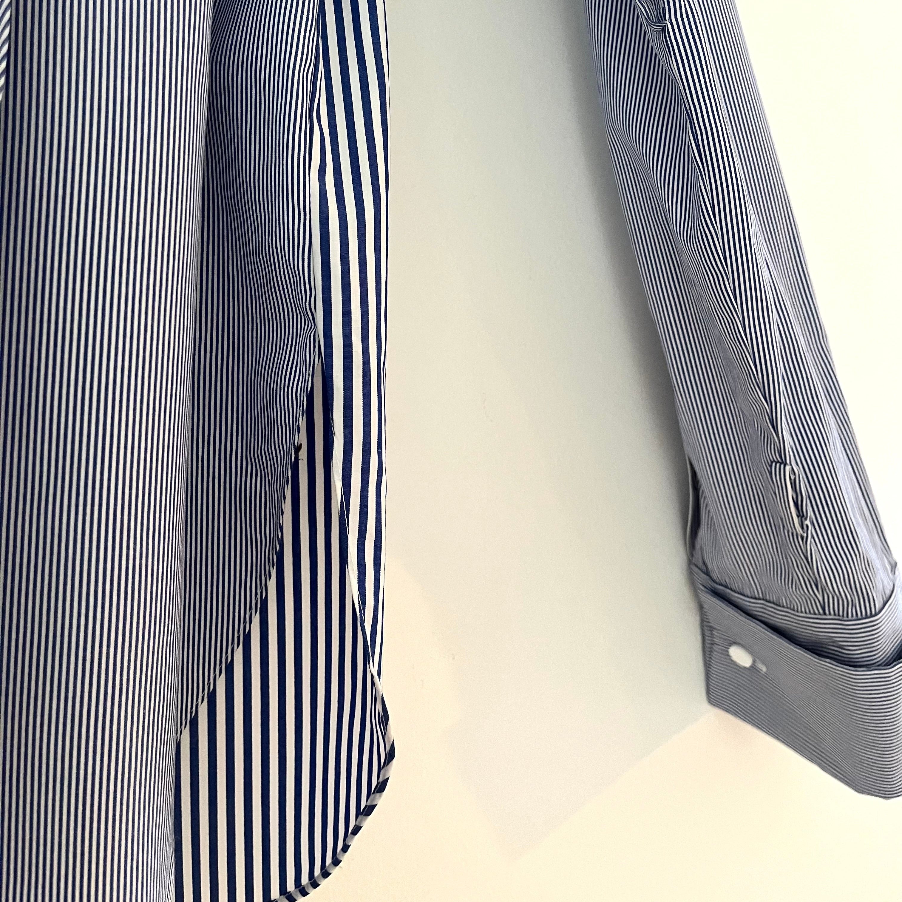 Tibi Striped Strap Shirt Size US2/AU6-8.