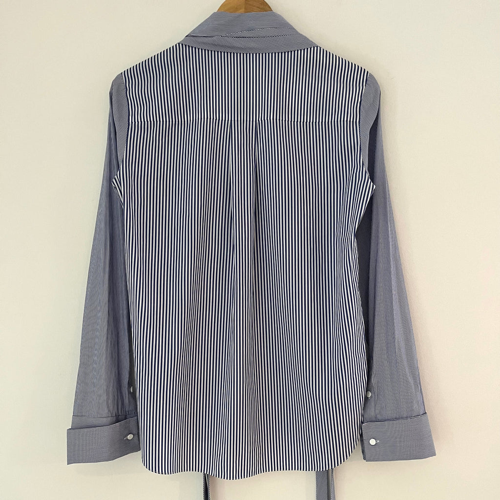 Tibi Striped Strap Shirt Size US2/AU6-8.
