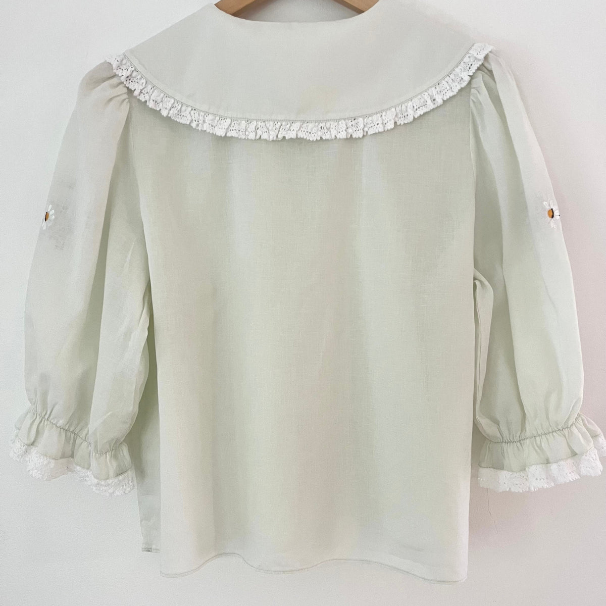 Rixo DALLAS Embroidered Blouse Size 10.