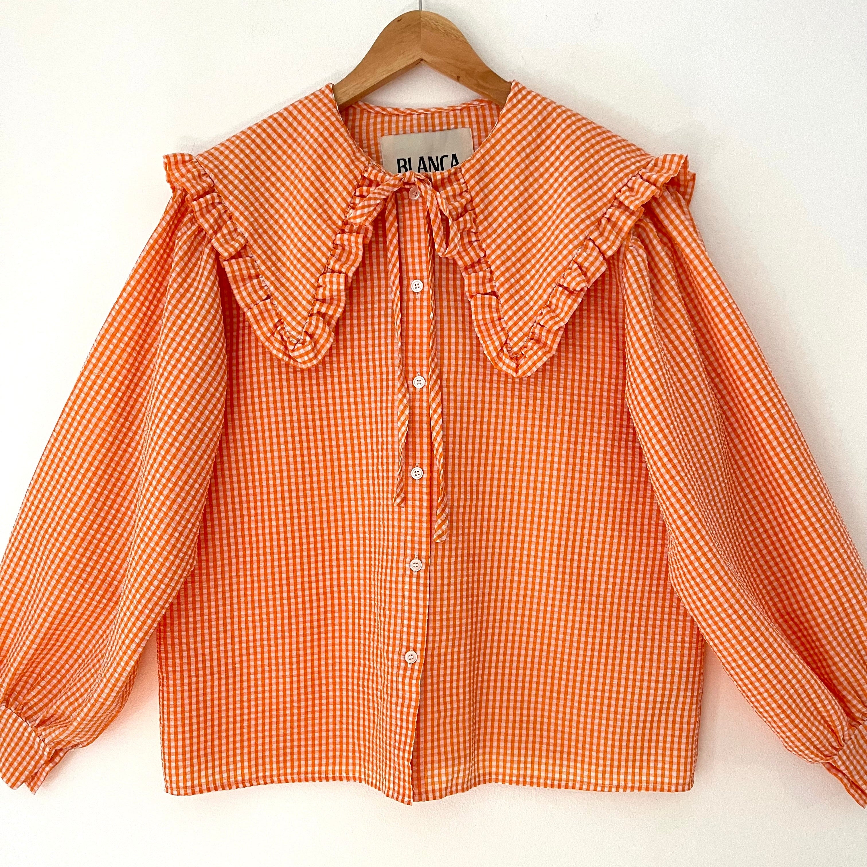 Blanca MAJA Shirt in Orange One Size.