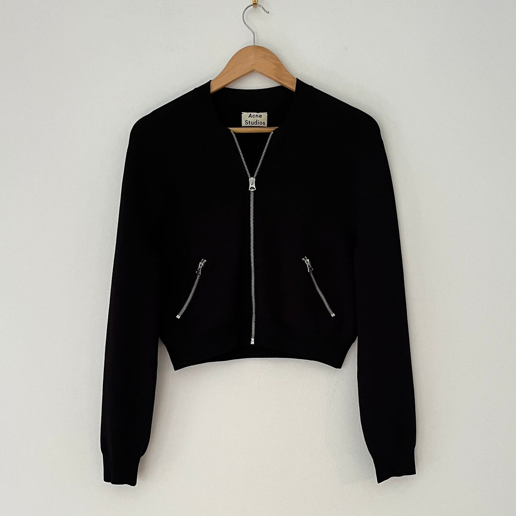 ACNE Studios OLYMPIA Bomber Jacket Size XS.