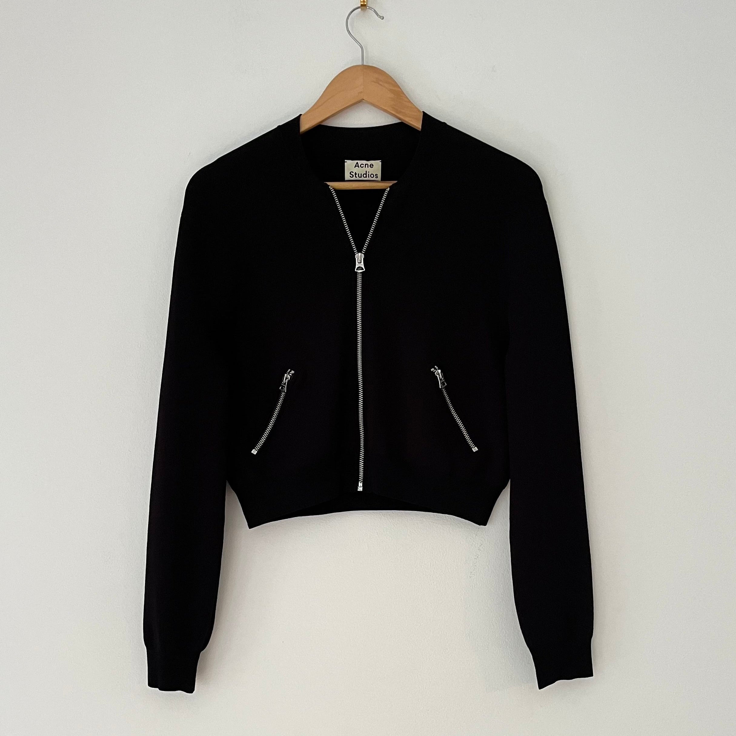 ACNE Studios OLYMPIA Bomber Jacket Size XS.