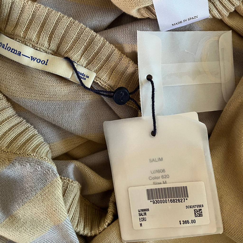 Paloma Wool BNWT SALIM Sweater in Ecru Size M.