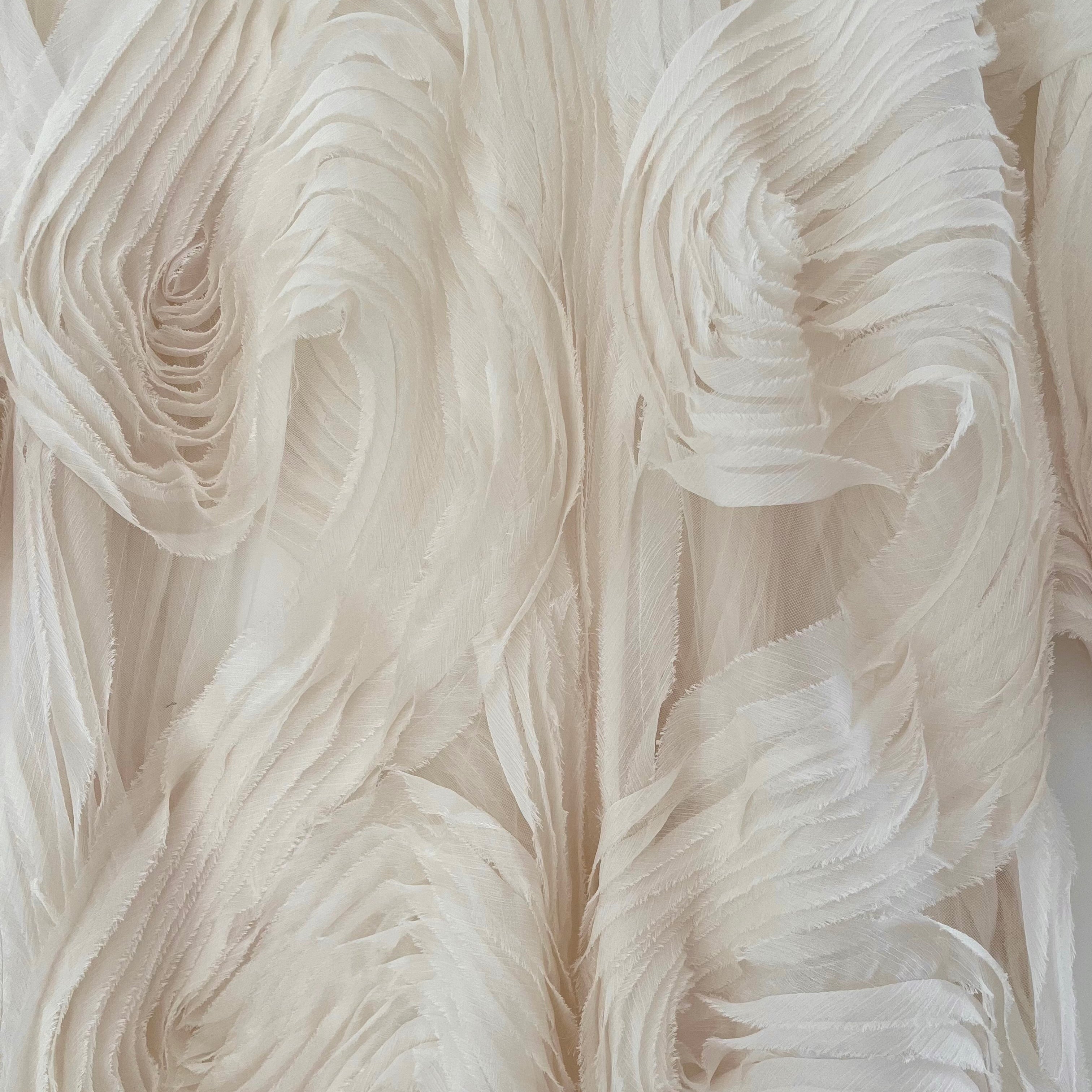 Blanca DELMARE Top In Ivory Size L.