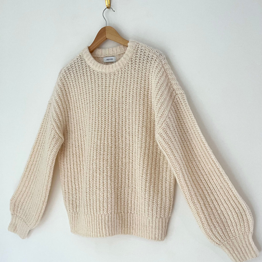 Henne BNWT SLOANE Sweater in Cream Size XS/S.