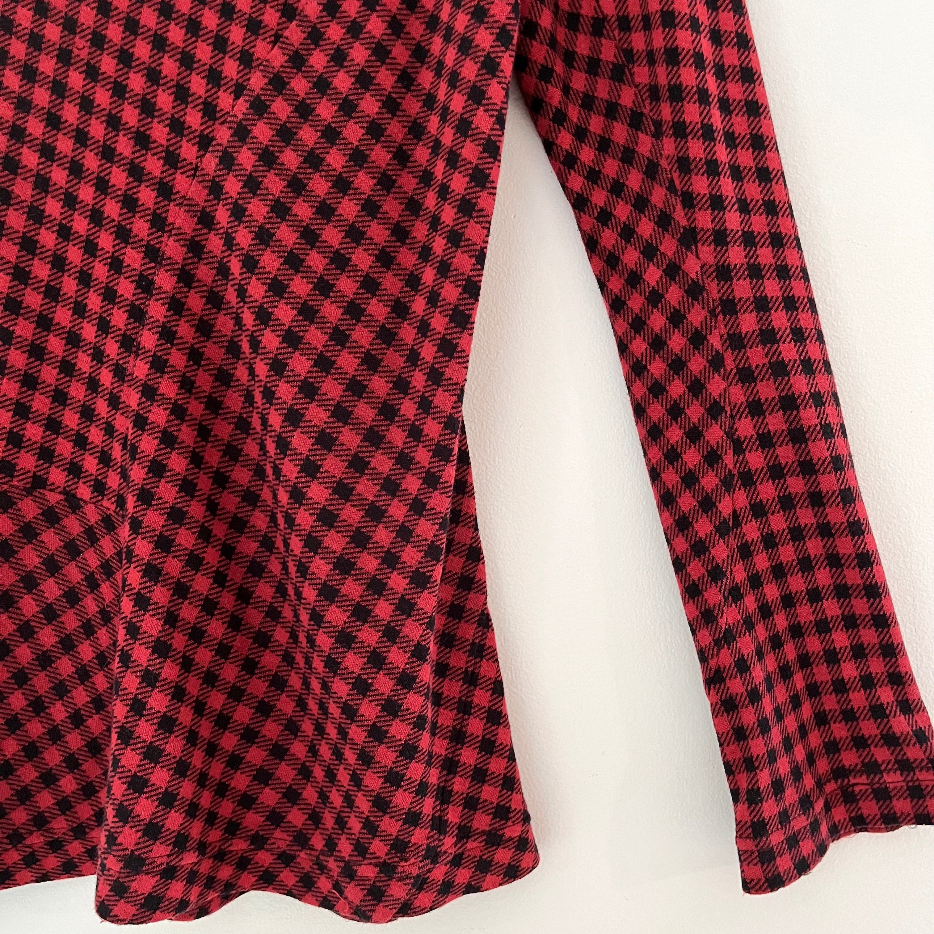Junya Watanabe x Comme Des Garçons Checked Top Size M.