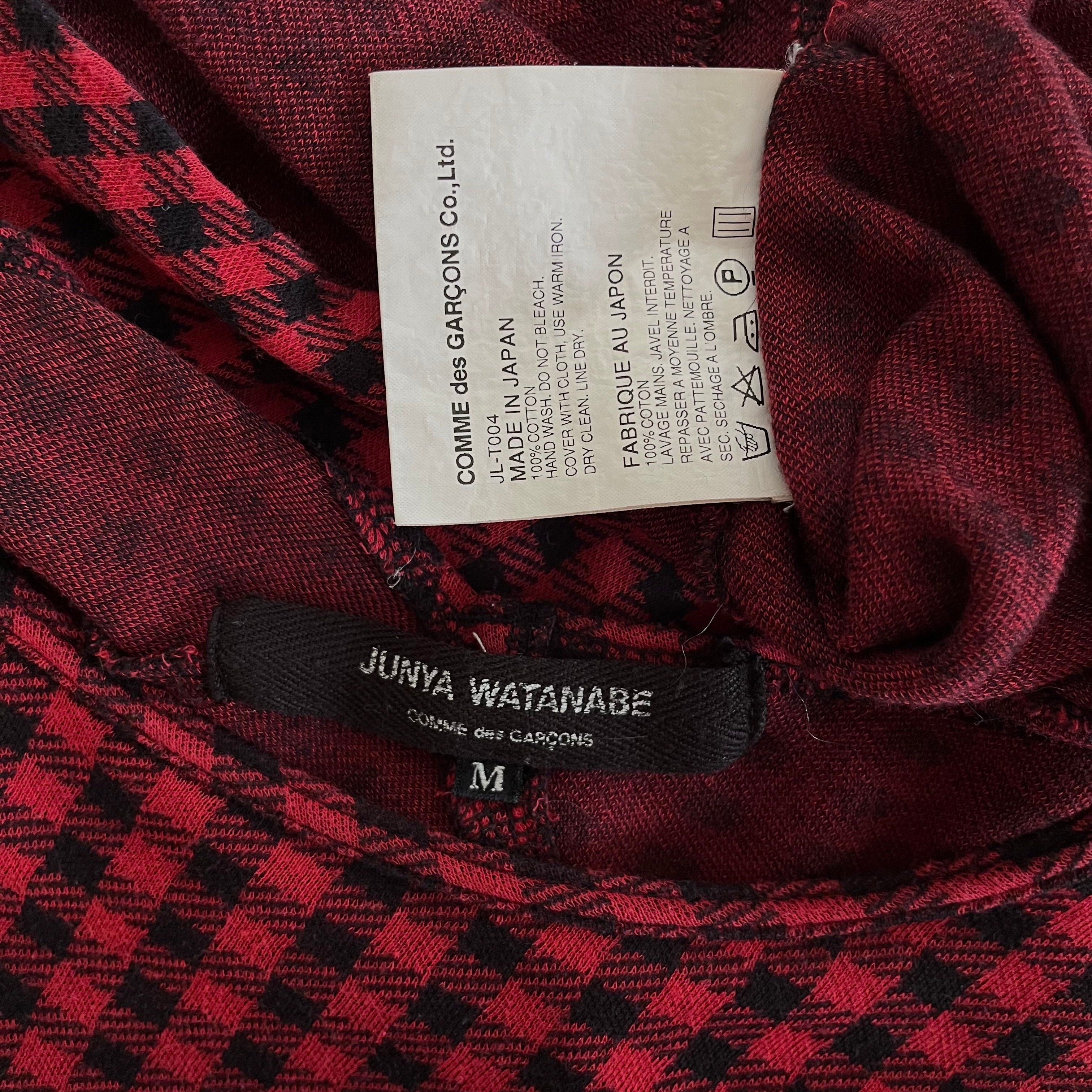 Junya Watanabe x Comme Des Garçons Checked Top Size M.