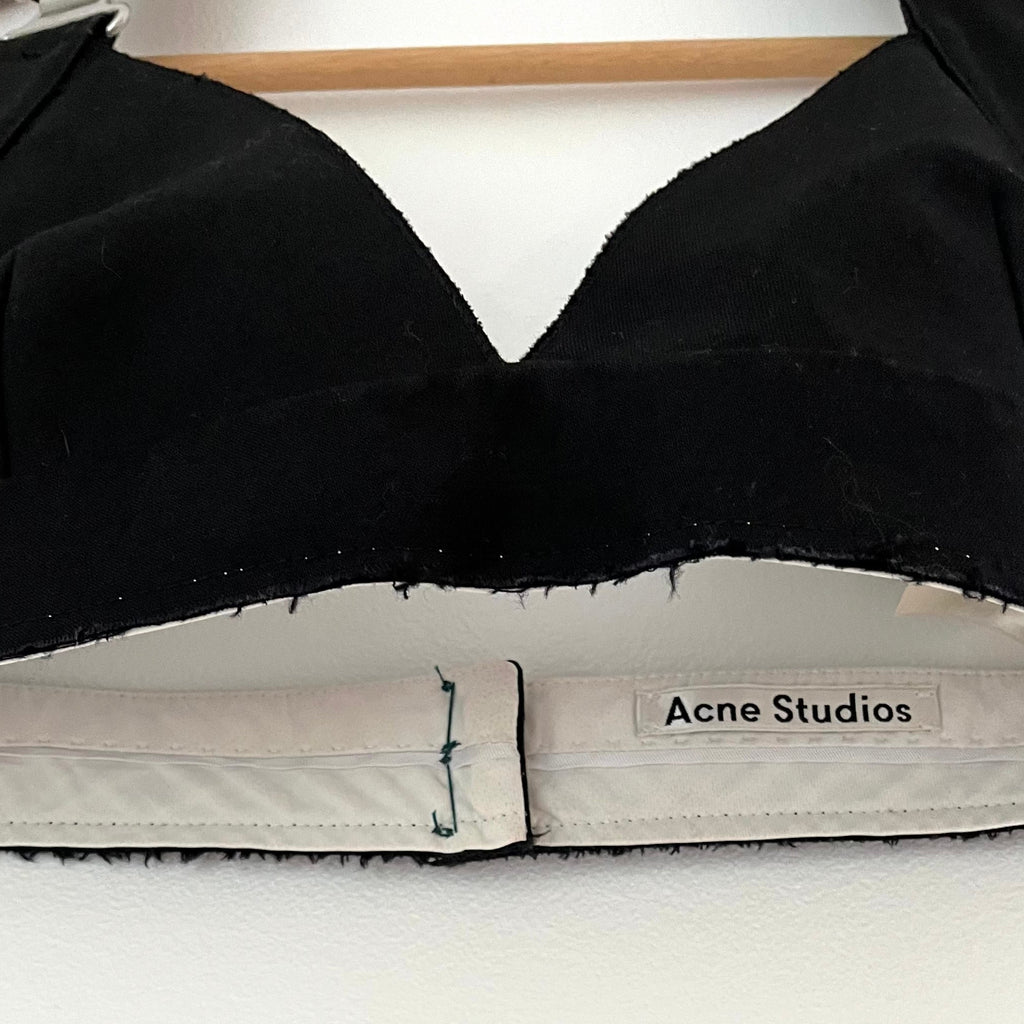 Acne Studios SUKI WO Halter Bralette Size 34/S.