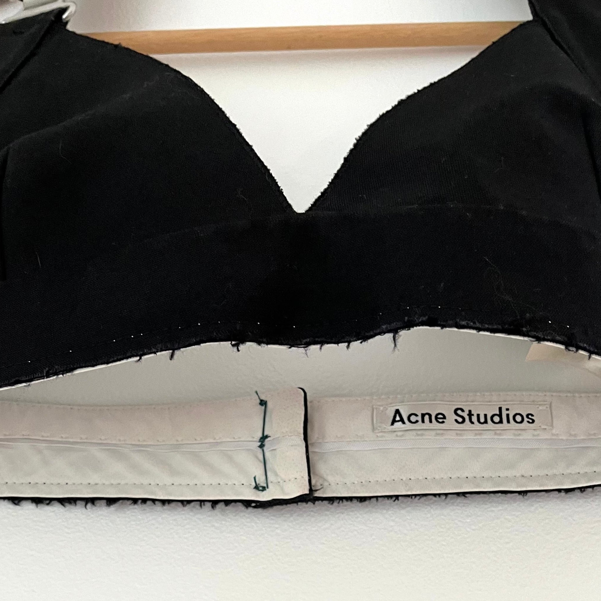 Acne Studios SUKI WO Halter Bralette Size 34/S.