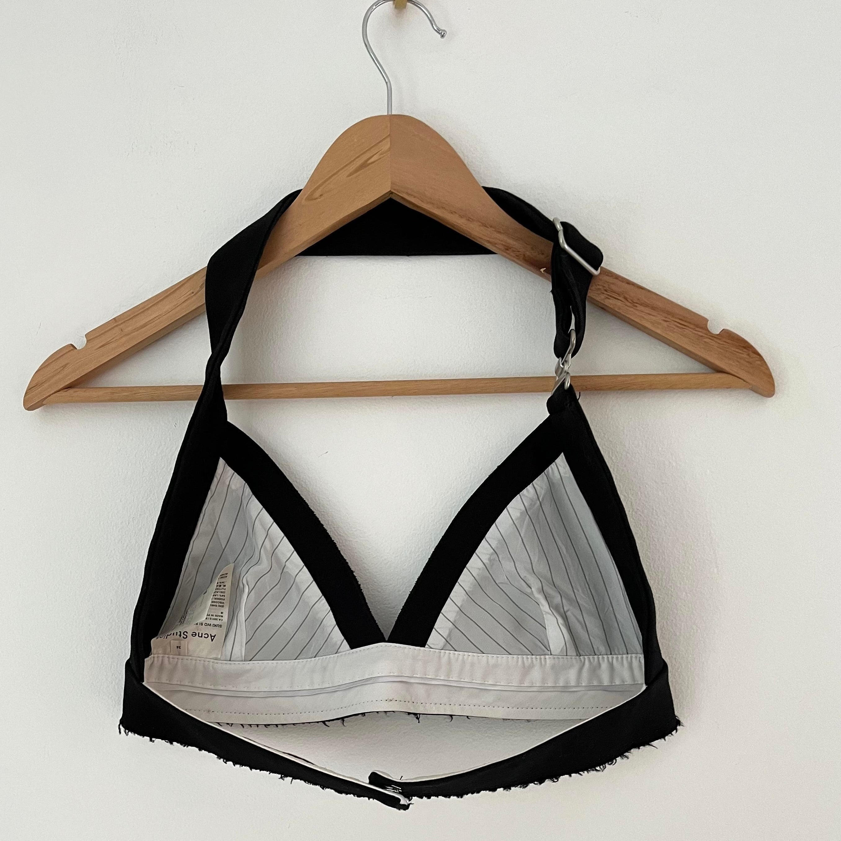 Acne Studios SUKI WO Halter Bralette Size 34/S.