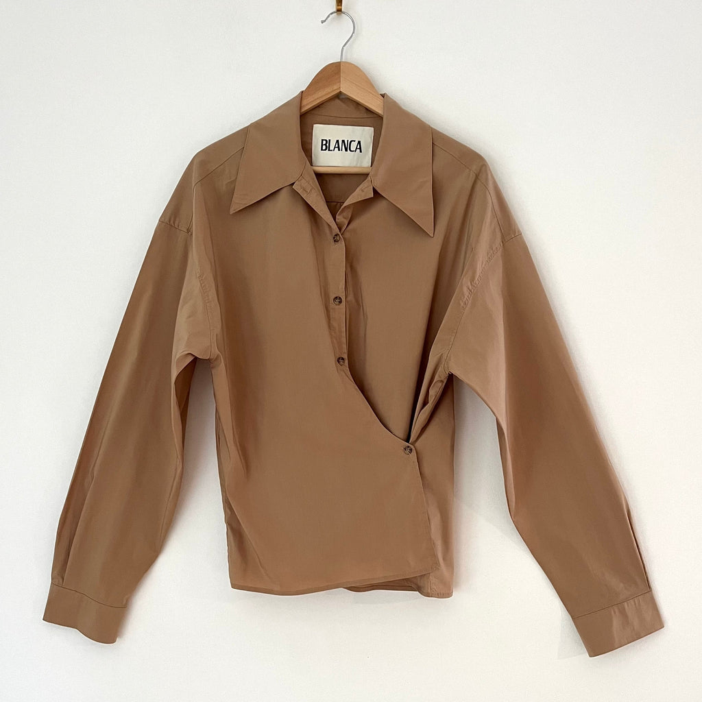 Blanca DION Asymmetrical Shirt One Size.