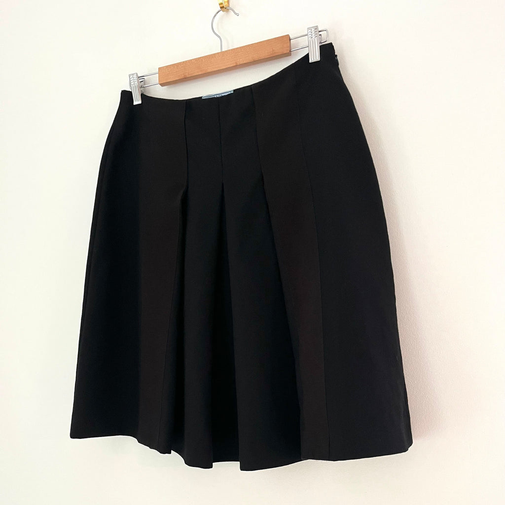 Prada Archive Black Skirt Size 44/AU12.