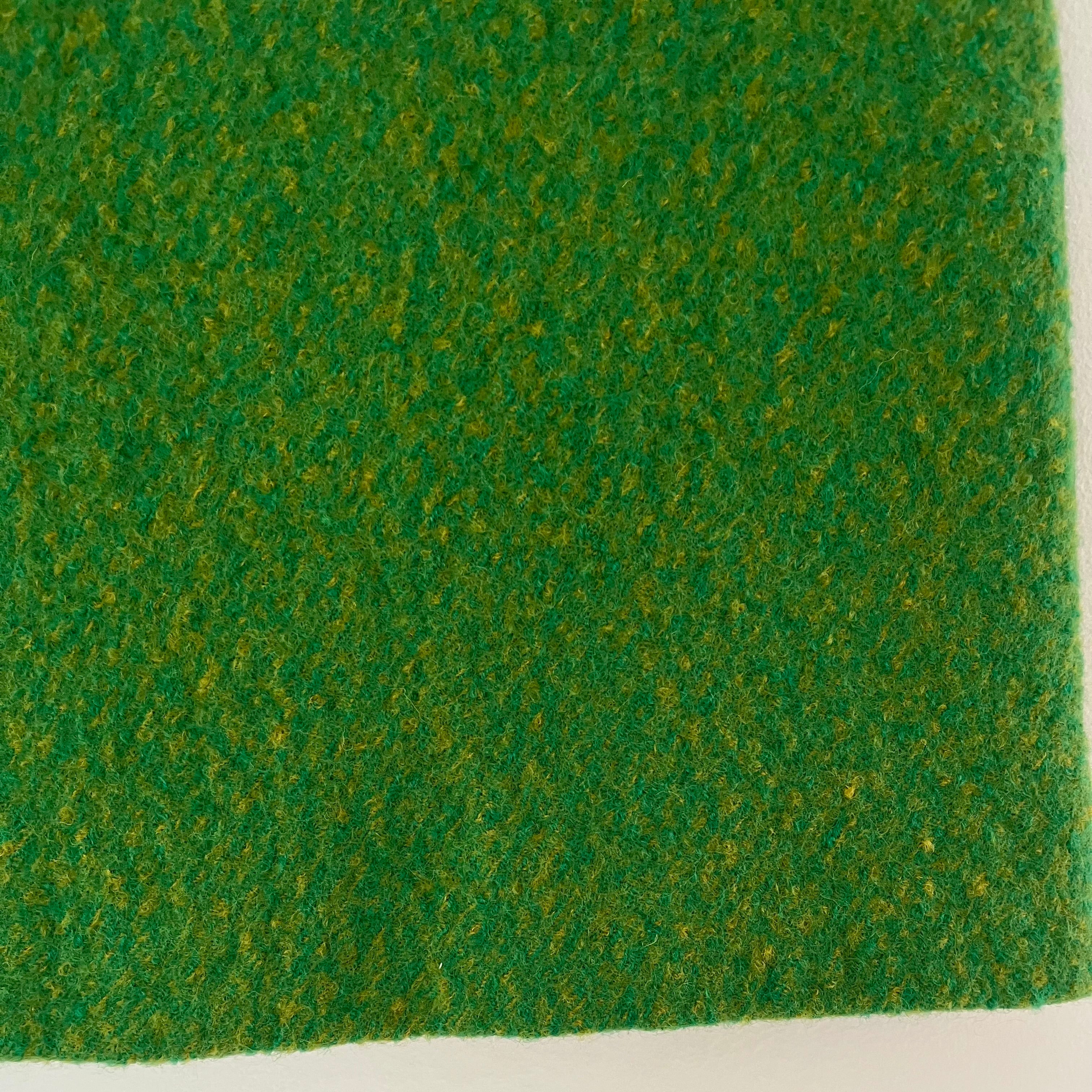Ganni Pure Wool Skirt in Flash Green Size 44/L.
