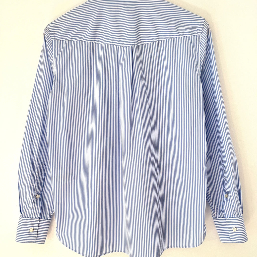 Officine Générale Ruffle Stripe Blouse Size M.